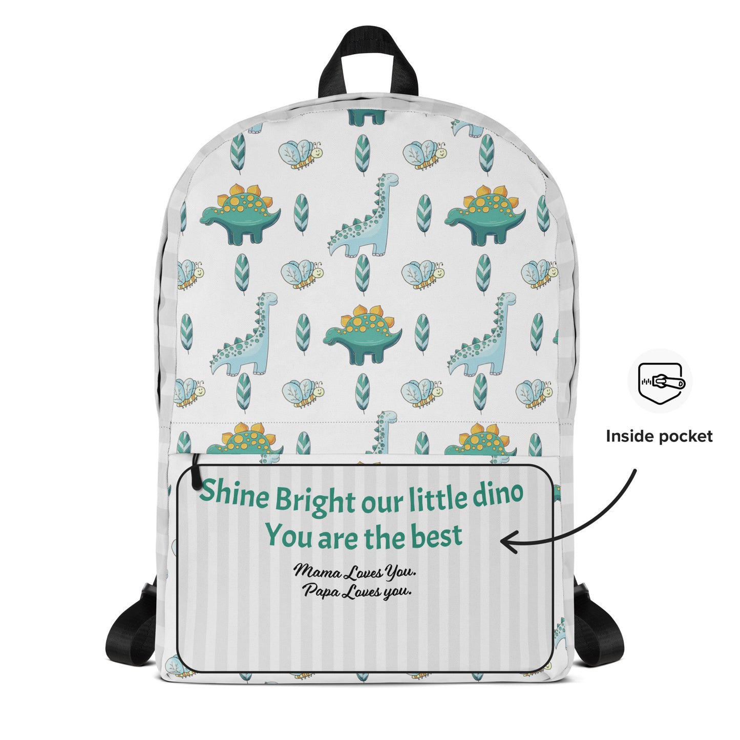 Little Dino Backpack - Bumblebee dino