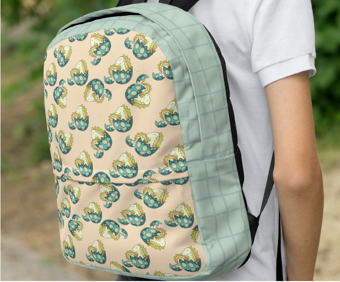 Little Dino Backpack - Cracking egg